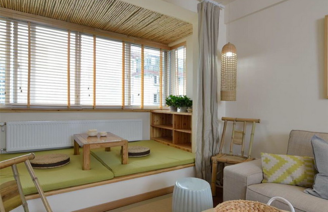 榻榻米现代简约风格装饰效果图台州装修